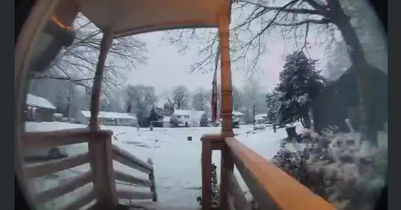 Office Views for Oakstone today! ❄️☃️ 
Hoping everyone stays safe and enjoys the weather!