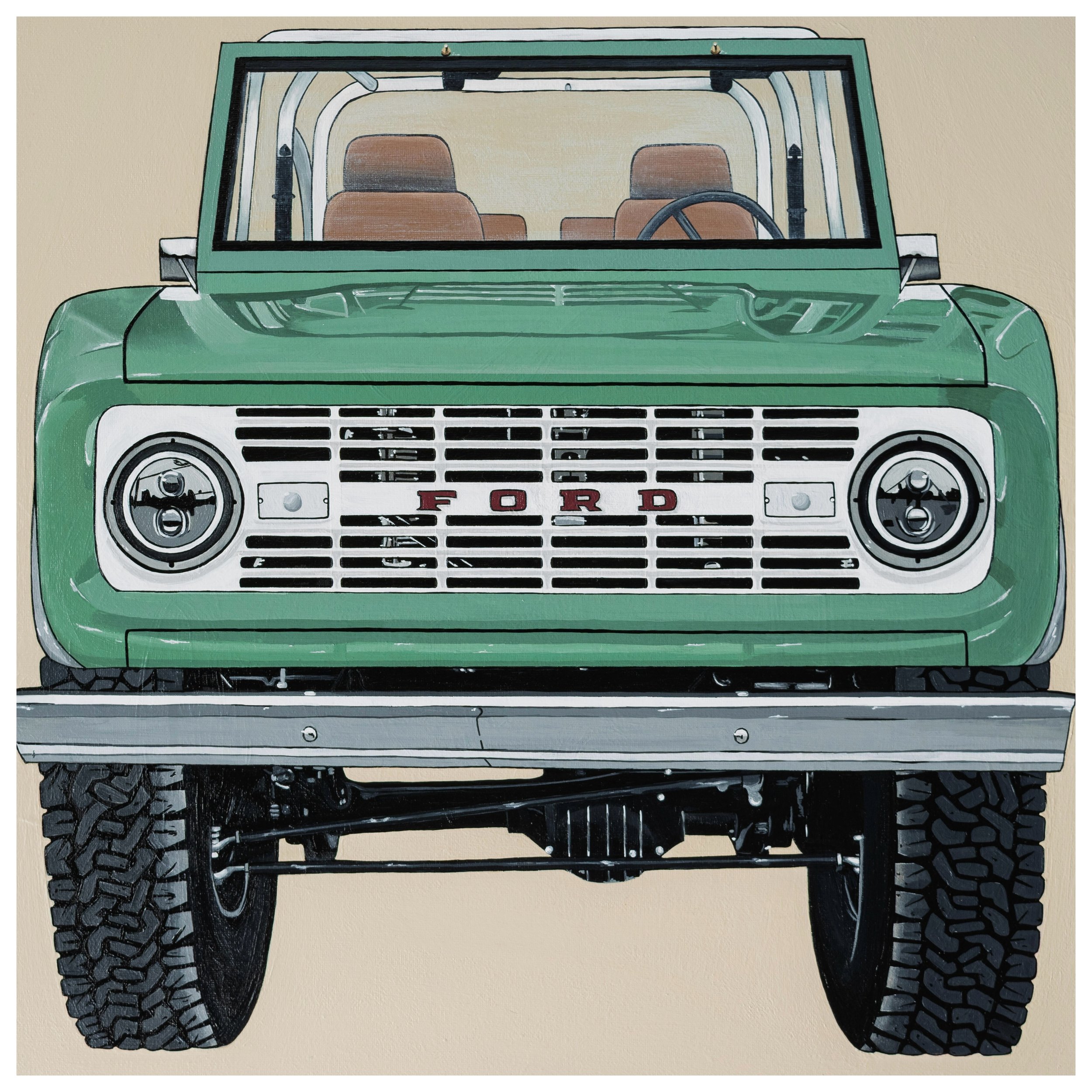 1972 Ford Bronco Print