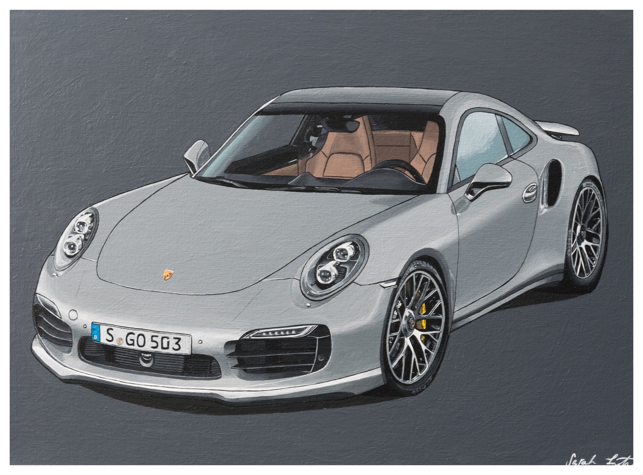 Porsche 911 Turbo Print