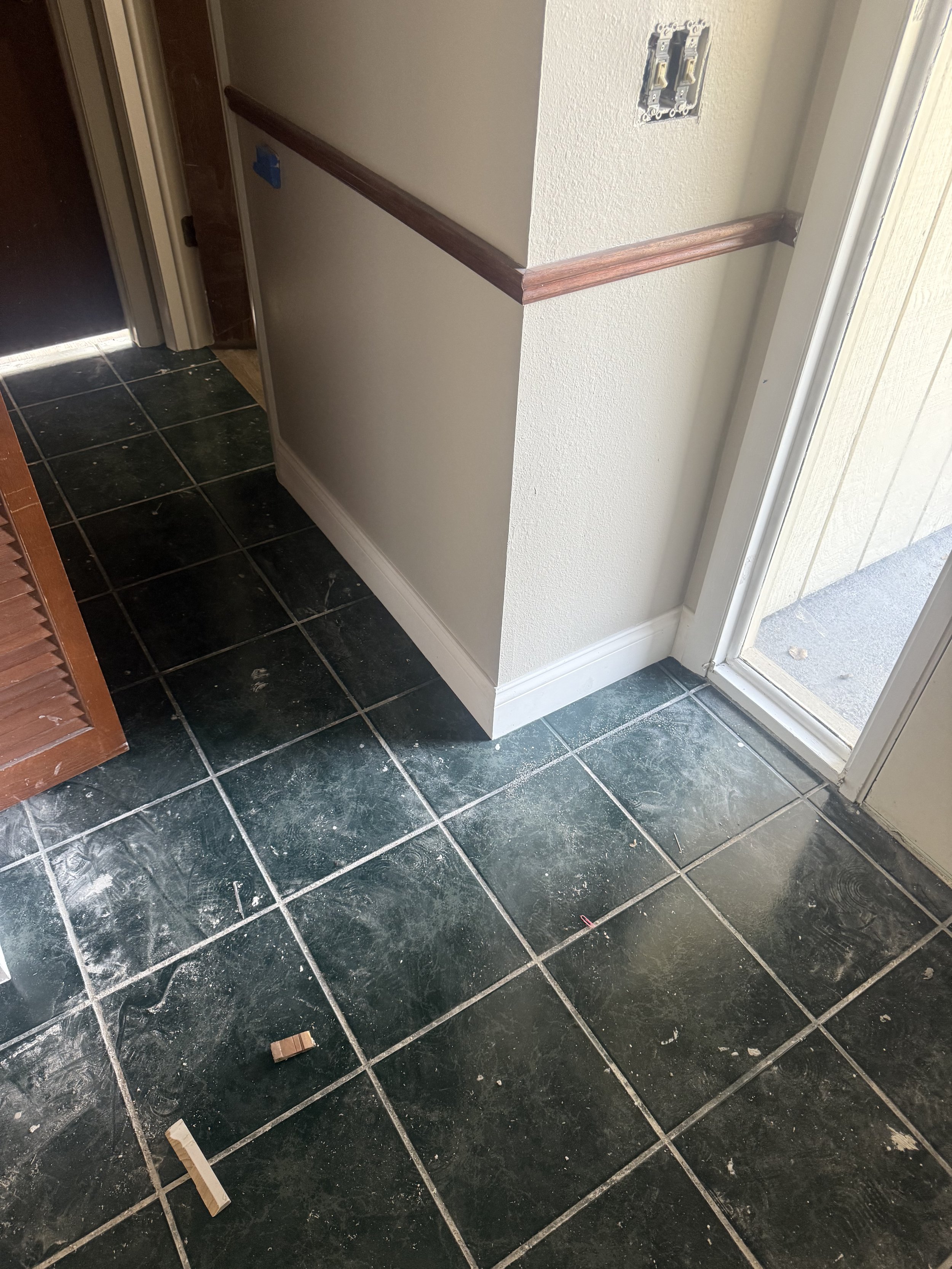 Coped baseboard in Crystal River