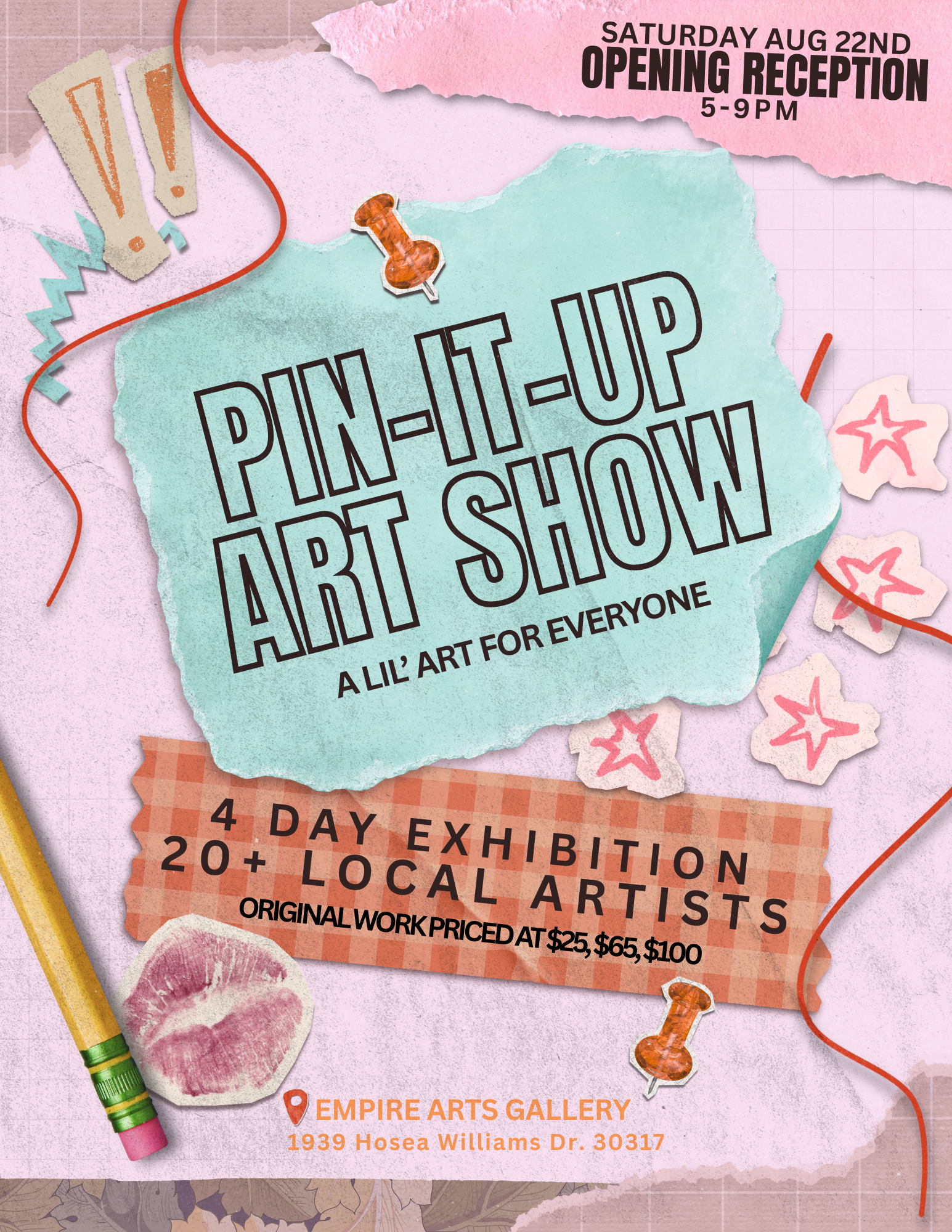 Pin-It-Up Show - Opening Reception