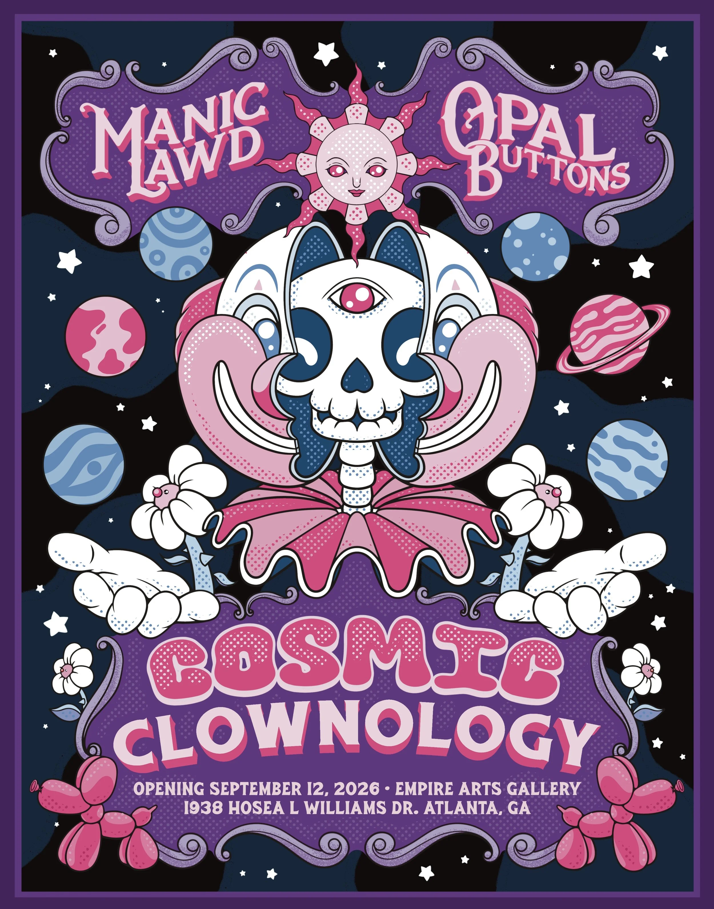 Cosmic Clownology - Opening Reception