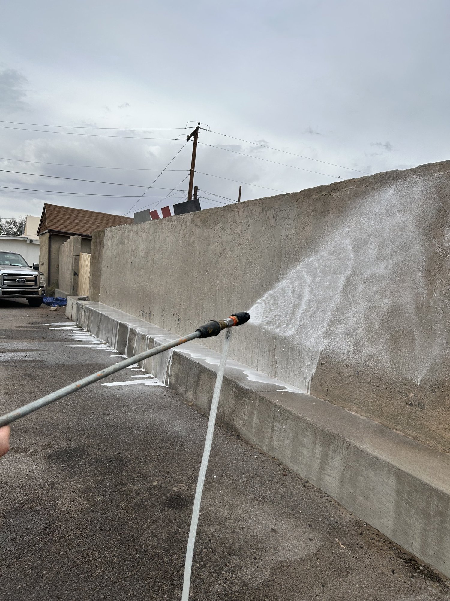 Exterior soft washing in Las Cruces NM