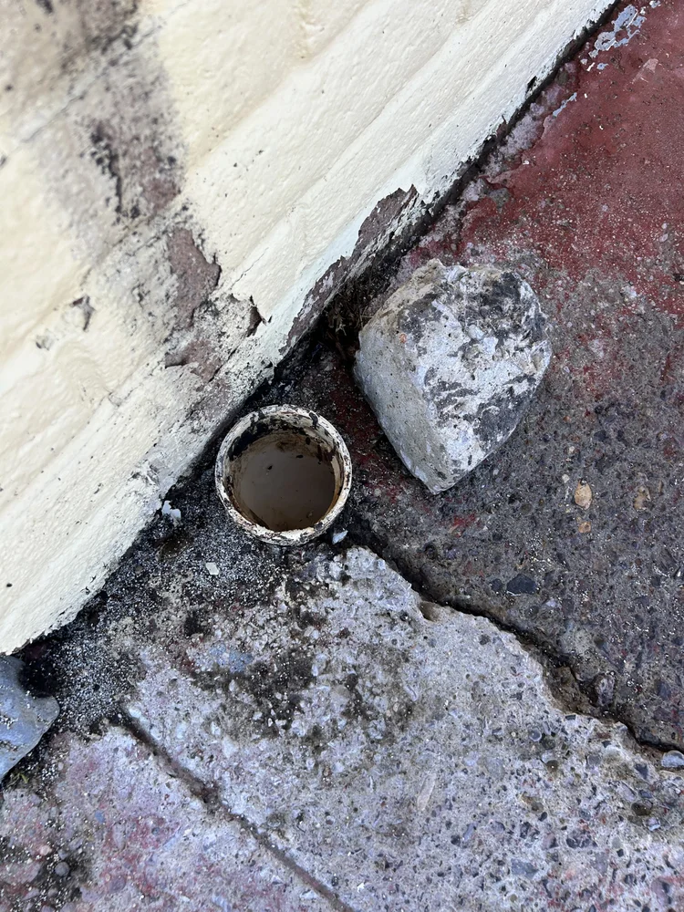 Before gutter cleaning in Las Cruces NM