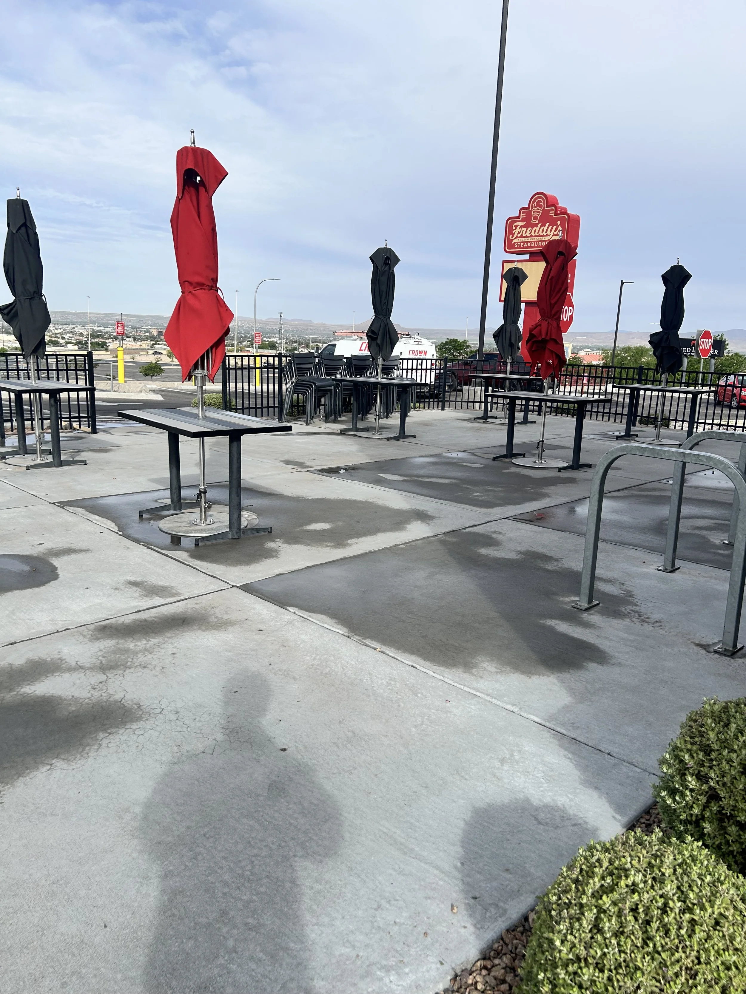 Patio and entrance cleaning in Las Cruces NM