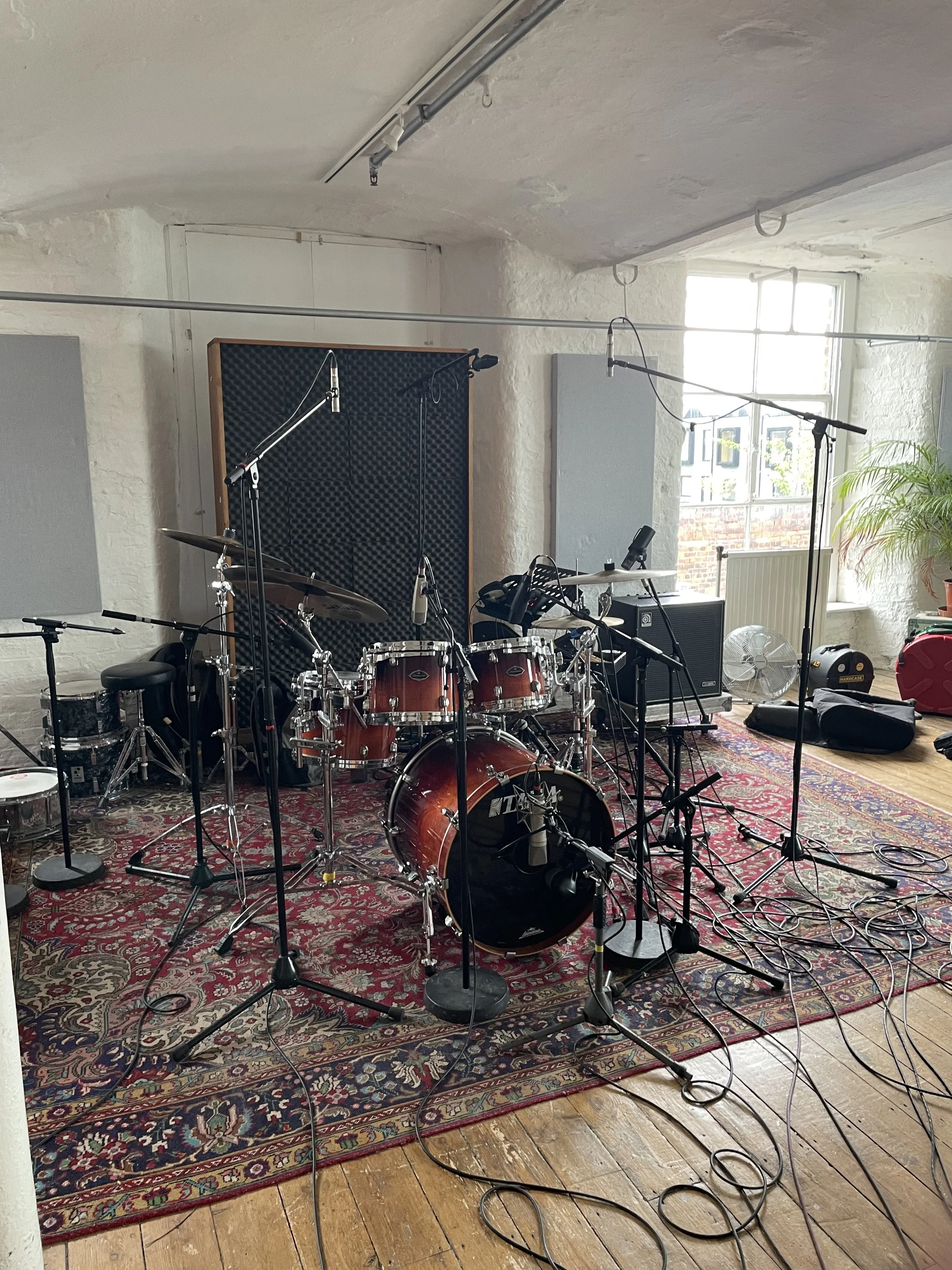 Studio Recording Session – Drum Tracking (Audio Engineer)