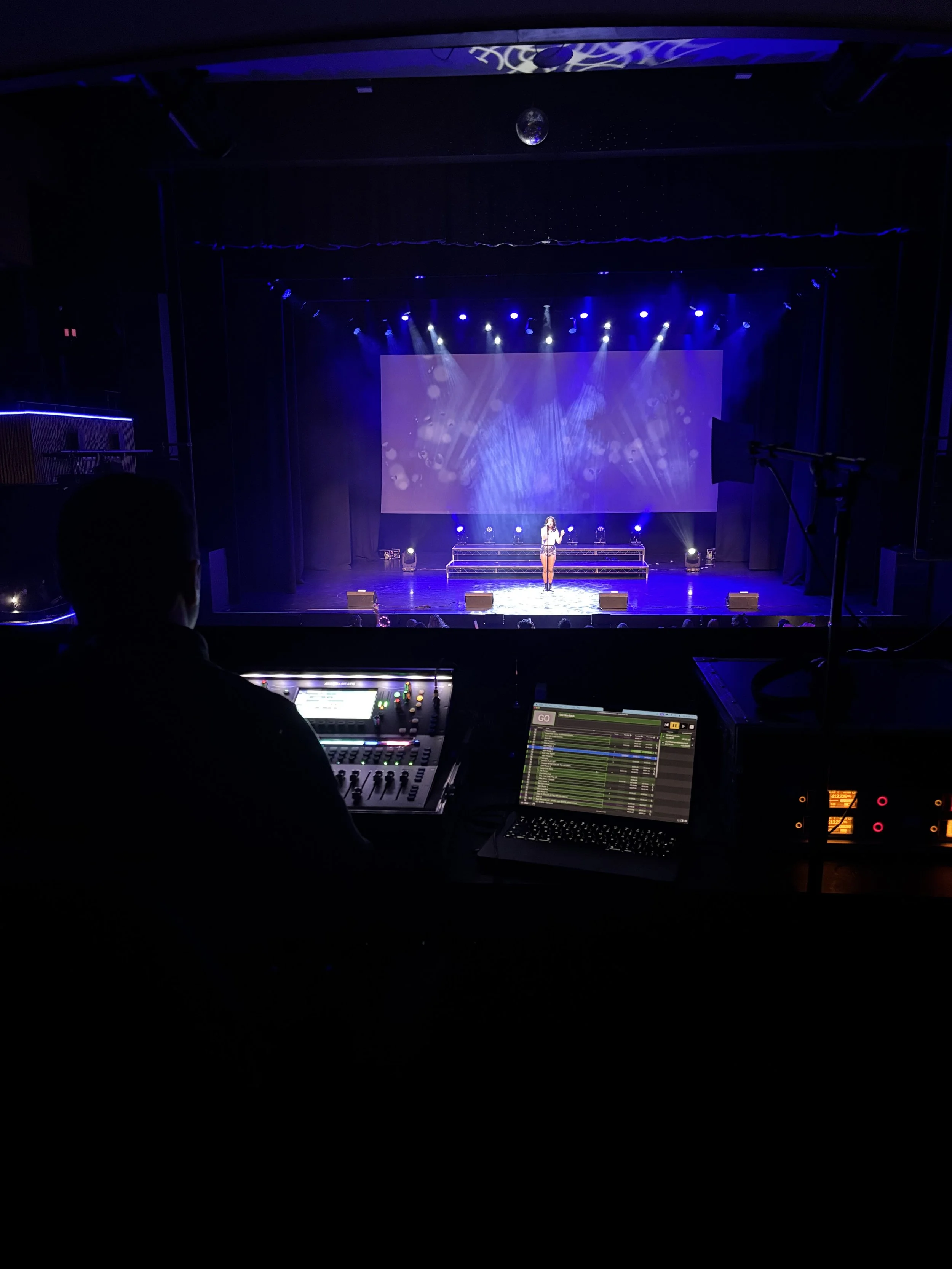 Pop Tribute Theatre Production - Sound Engineer