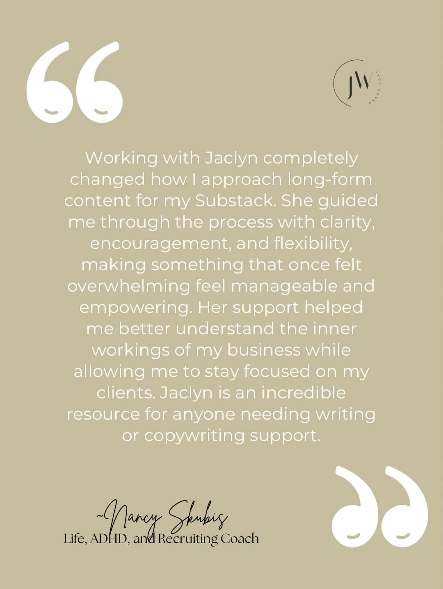 Partner with me to grow your client base! It will clear your mind and allow you to enjoy your business!