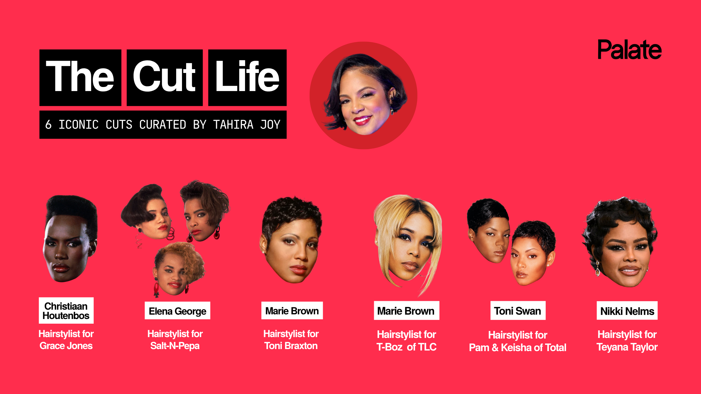 Iconic music hairstylists behind signature looks for Grace Jones, Toni Braxton, Teyana Taylor and other artists