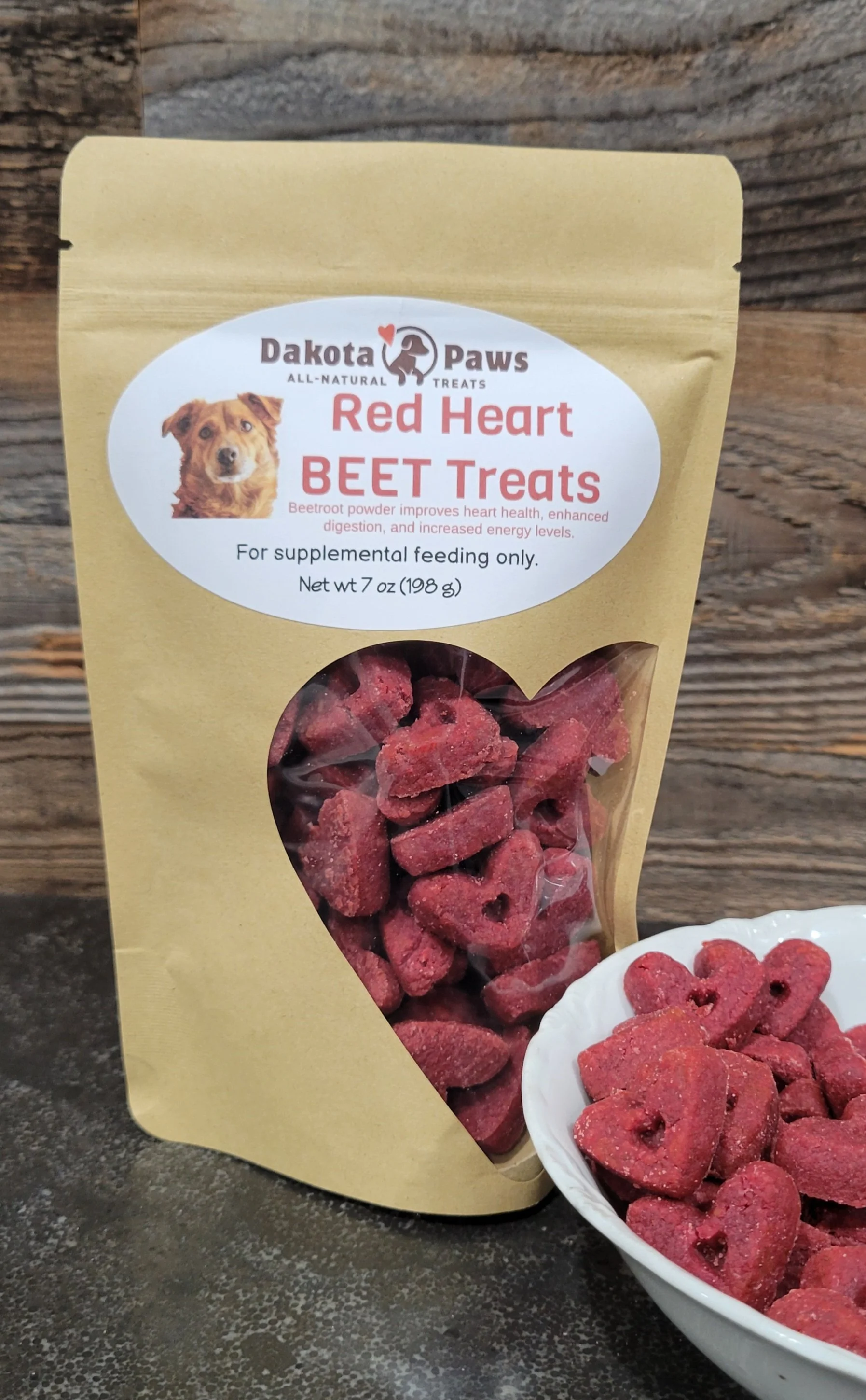 Red Heart BEET Dog Treats
