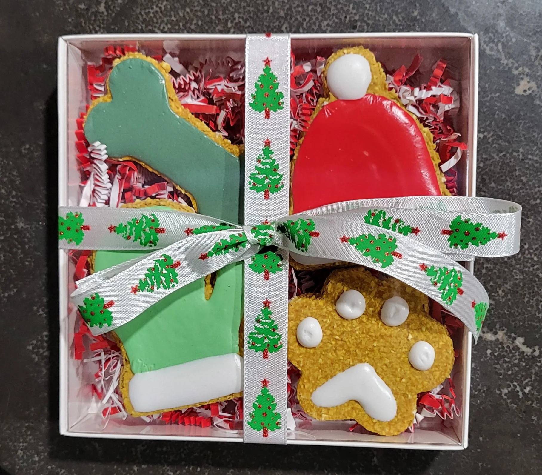 Holiday Dog Treat Box