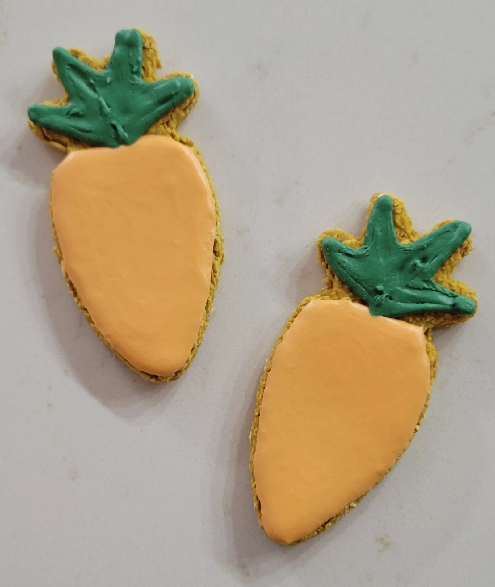 Easter & Spring Doggy Carrot Cookies  (Pack of 4)