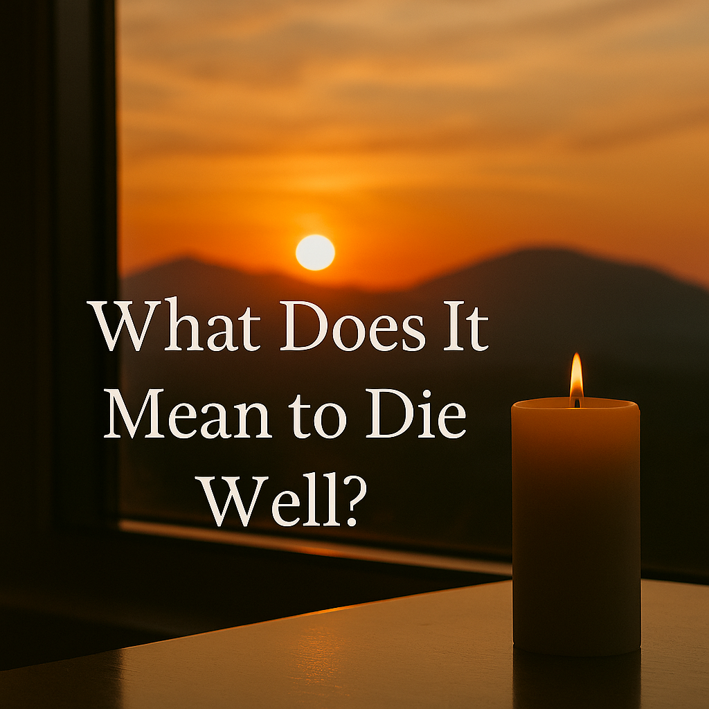 What Does It Mean to Die Well?