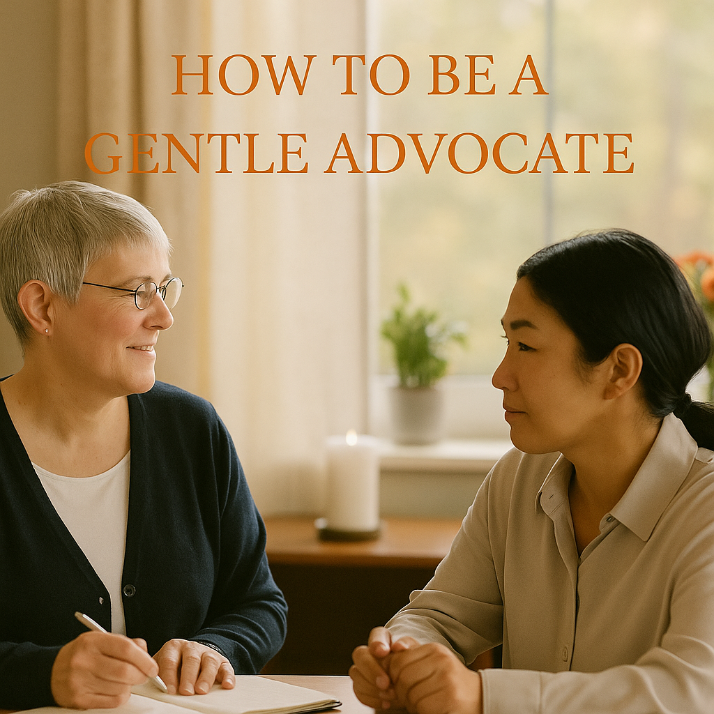 How to Be a Gentle Advocate: Speaking Up Without Overstepping