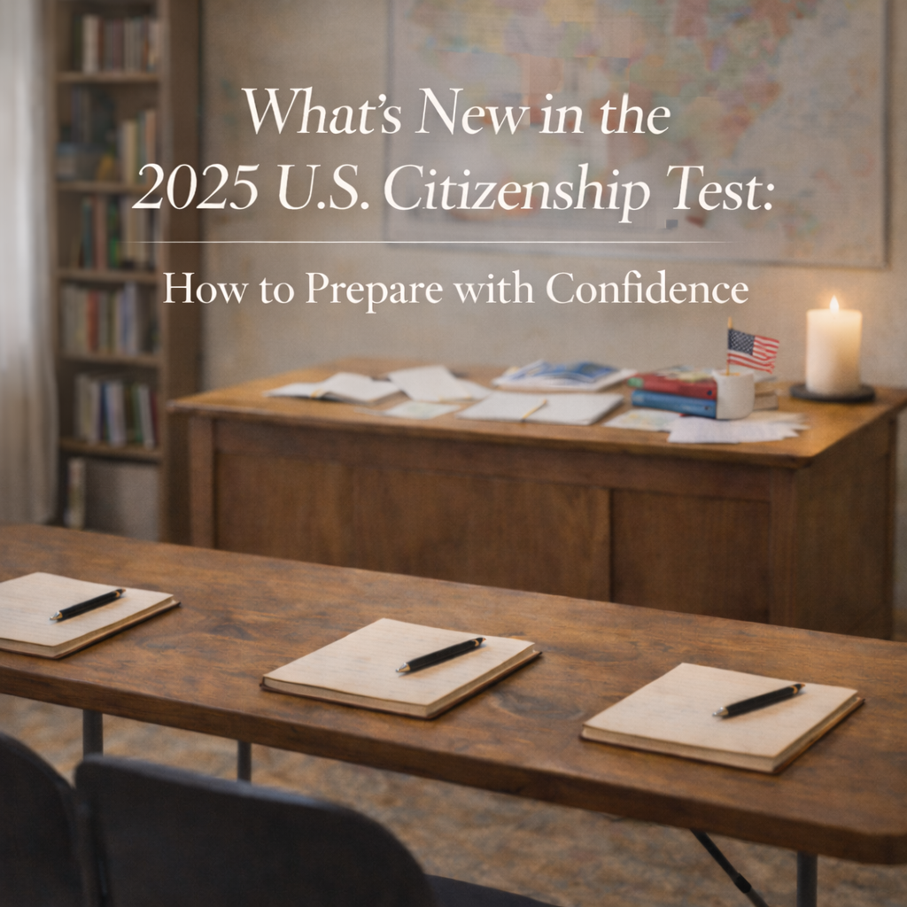 What’s New in the 2025 U.S. Citizenship Test: How to Prepare with Confidence