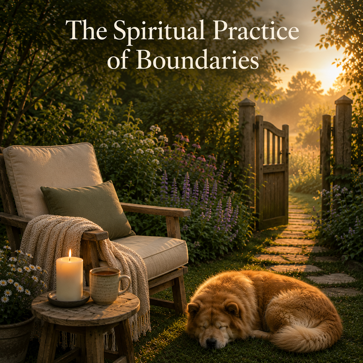 The Spiritual Practice of Boundaries: Saying Yes, Saying No, Staying Whole