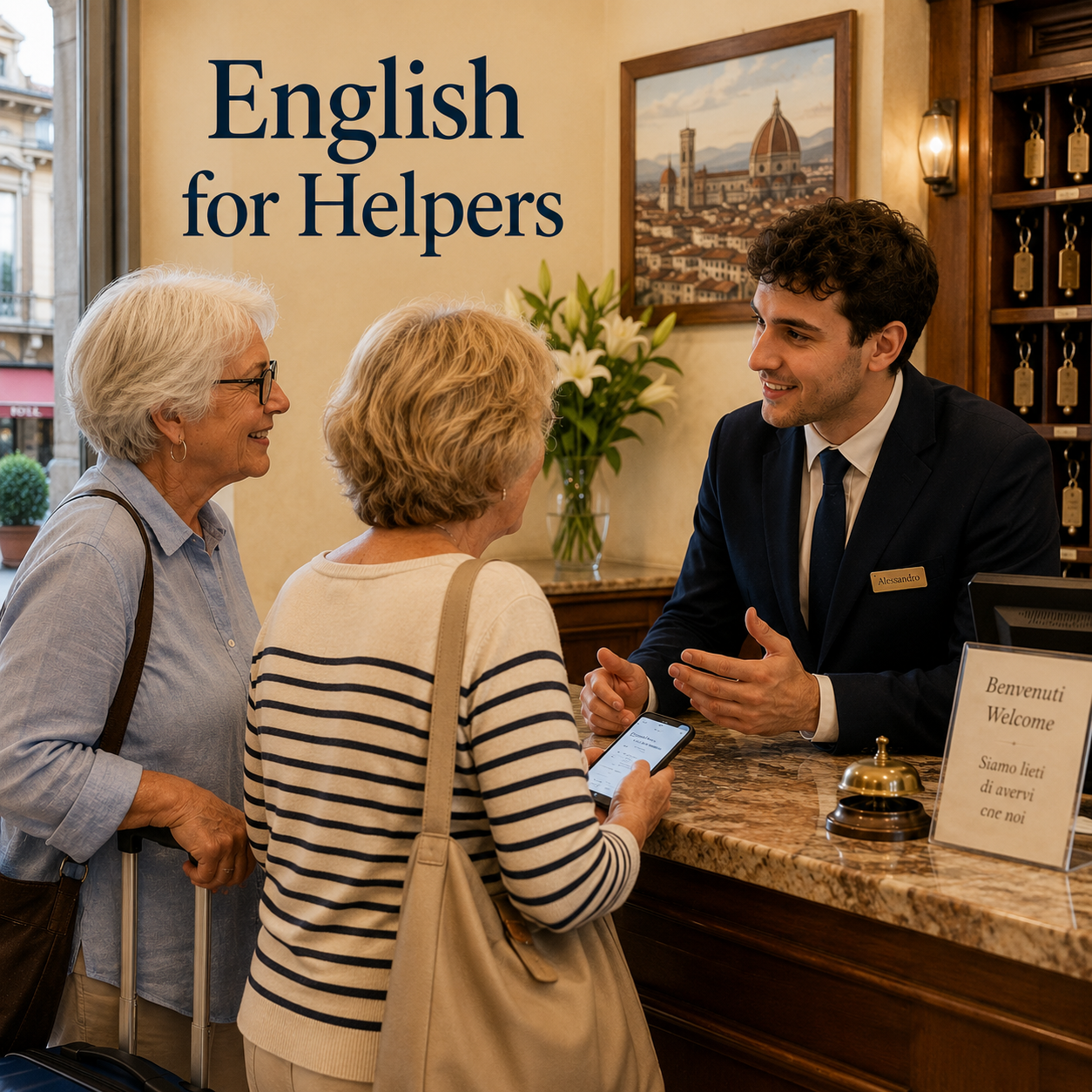 English for Helpers: Compassionate Communication in Healthcare and Hospitality