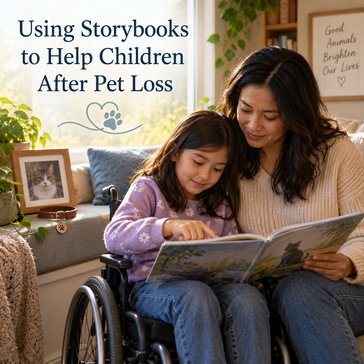 Using Storybooks to Help Children After Pet Loss