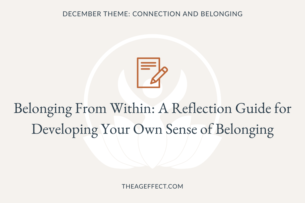 Belonging From Within: A Reflection Guide for Developing Your Own Sense of Belonging