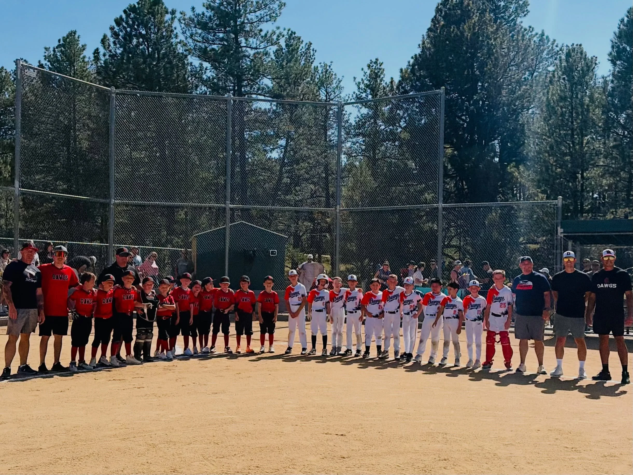 DAWGS vs. DAWGS. ⚾️

Our 7U/8U Dirt Dawgs and 8U Dirt Dawgs battled it out in the Fall Semifinals &mdash; and we couldn&rsquo;t be more proud of both teams.

Two teams. One program. One Dawgs family.

These players are only in their first seasons tog