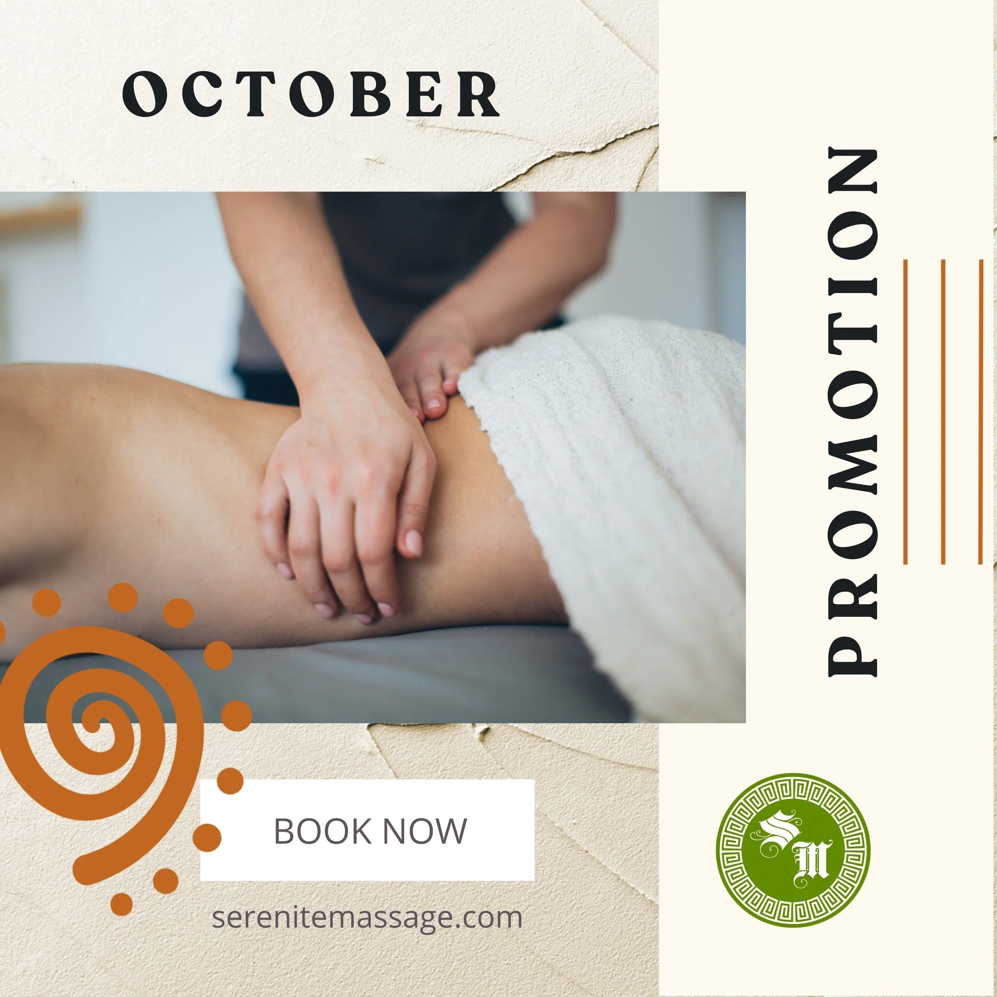 🍂 October is all about wellness and relaxation!
Treat yourself to our exclusive Fall into Wellness Promotions, designed to reset, recharge, and restore your body this season. 🌿

✨ October 1&ndash;14 &ndash; Fall into Wellness Double Sale
15% Off Al