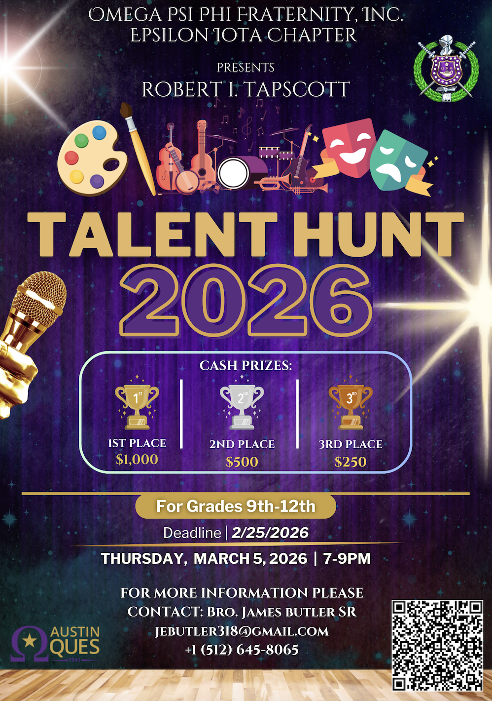 2026 Robert L. Tapscott Annual Talent Hunt