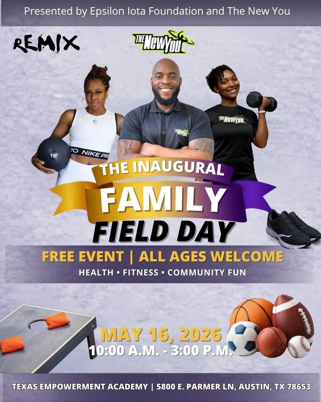 1st Inaugural Family Field Day