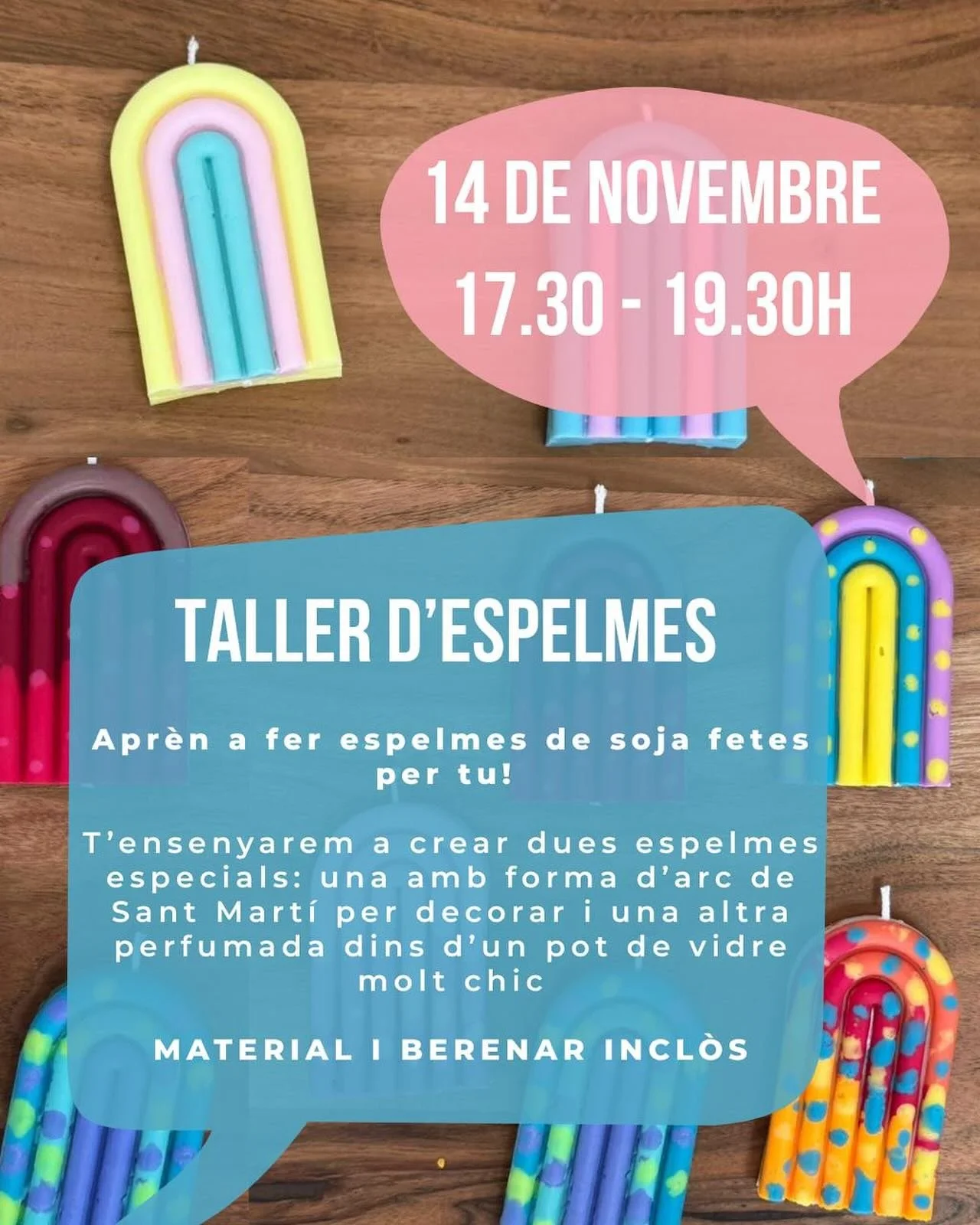 📵 Deixa el m&ograve;bil una estona. All&agrave; dins hi tens feina i missatges... per&ograve; el que realment et cal &eacute;s temps per tu!

Aquest divendres a les 17.30h, vine a Espai 59 i deixa&rsquo;t endur per la m&agrave;gia del Taller d&rsquo