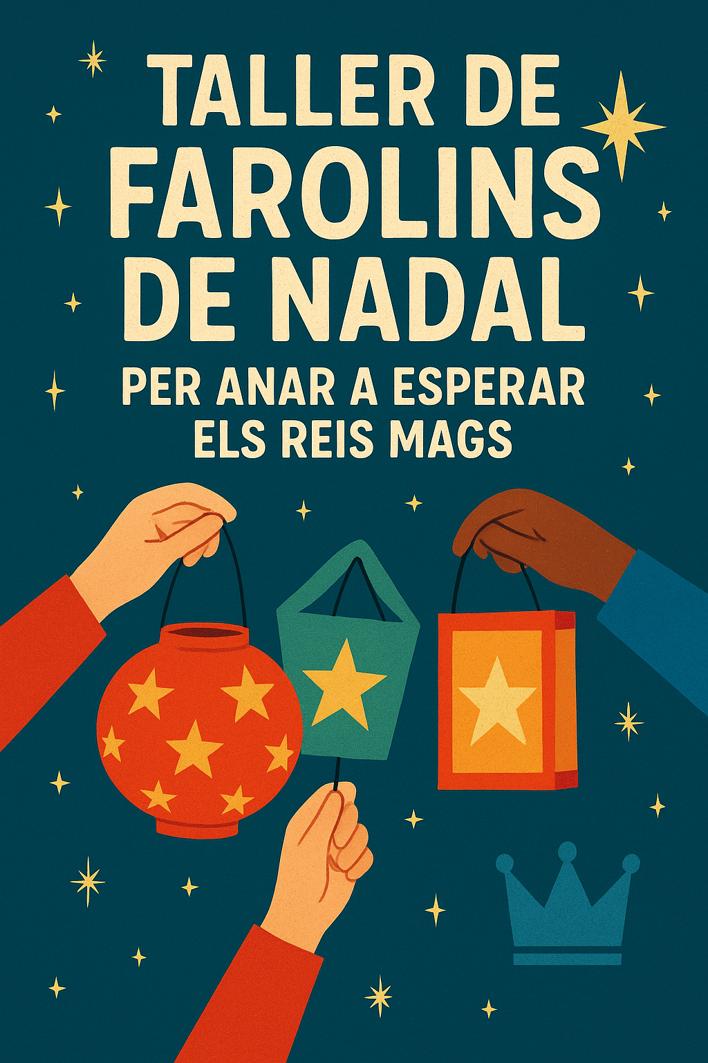 Taller Infantil de Farolins per Esperar els Reis –                     Activitat Nadalenca per Nens a l’Alt Empordà