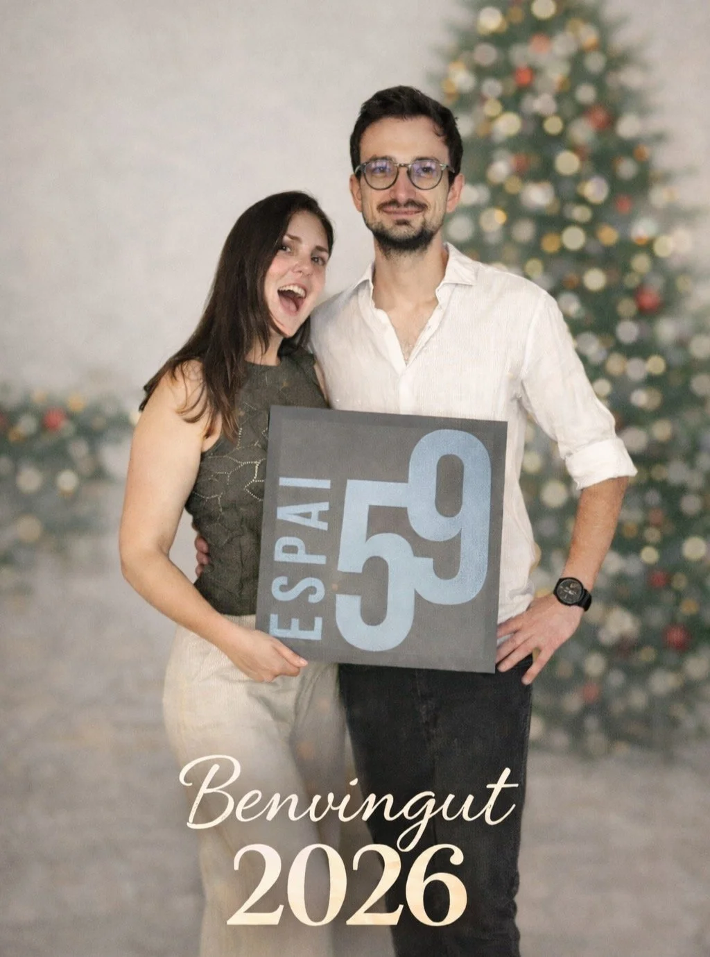 ✨ Gr&agrave;cies, 2025 ✨

Aquest any ha estat especial per nosaltres. El 2025 ha sigut l&rsquo;any de somiar, crear i inaugurar Espai 59!

Un projecte que va n&eacute;ixer amb il&middot;lusi&oacute; i moltes ganes&hellip; i que avui &eacute;s una rea