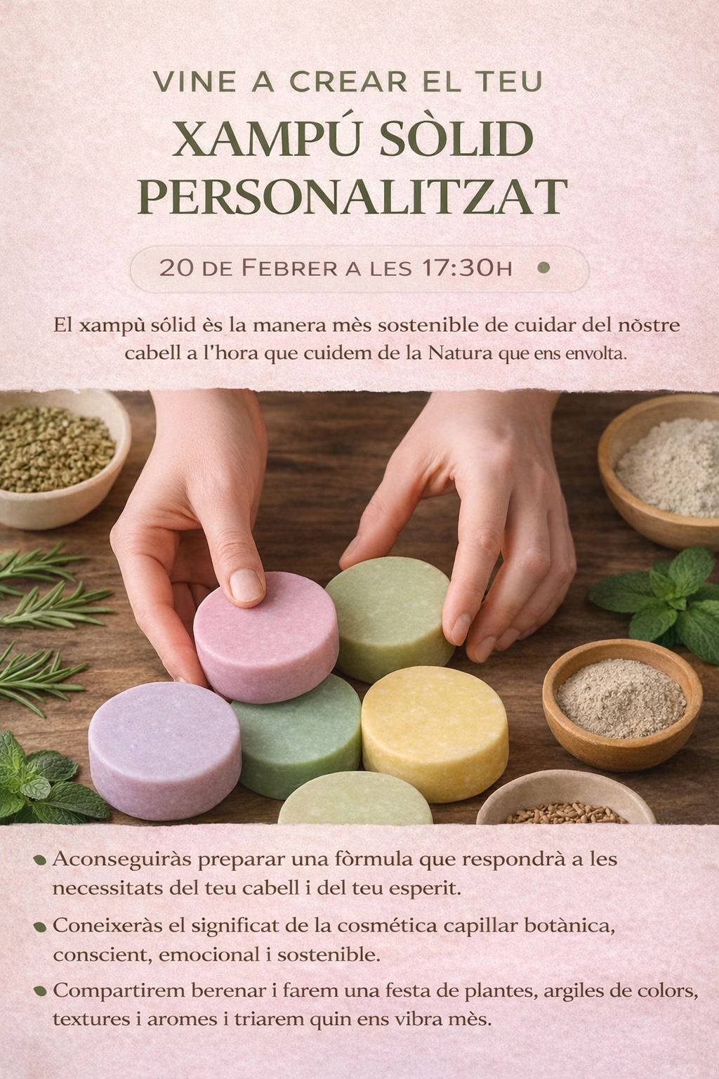 Taller de Xampú Sòlid Personalitzat