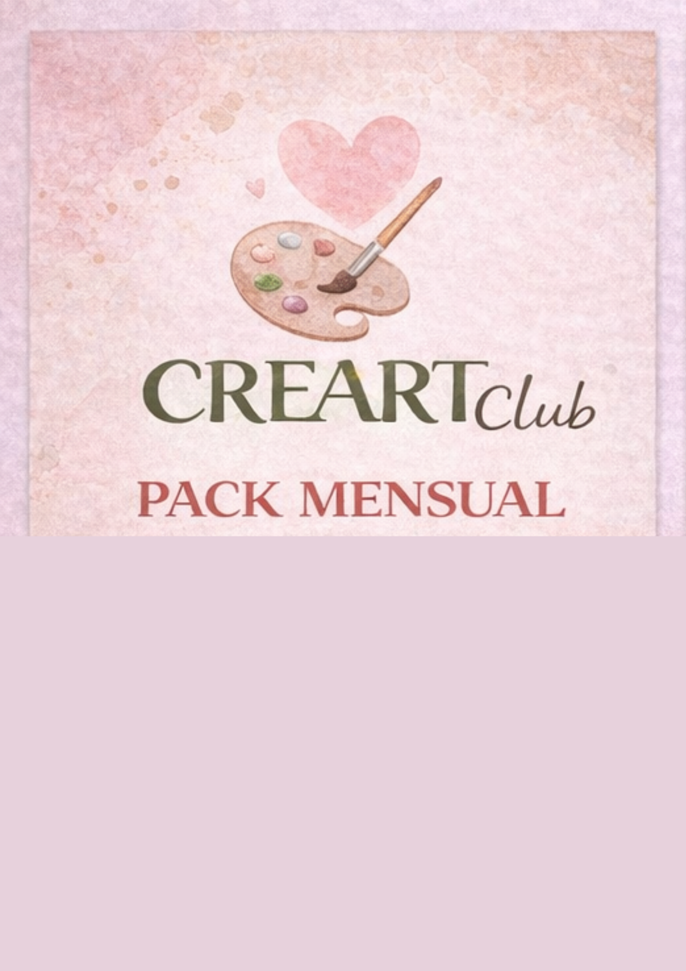 Pack mensual CreArt Club