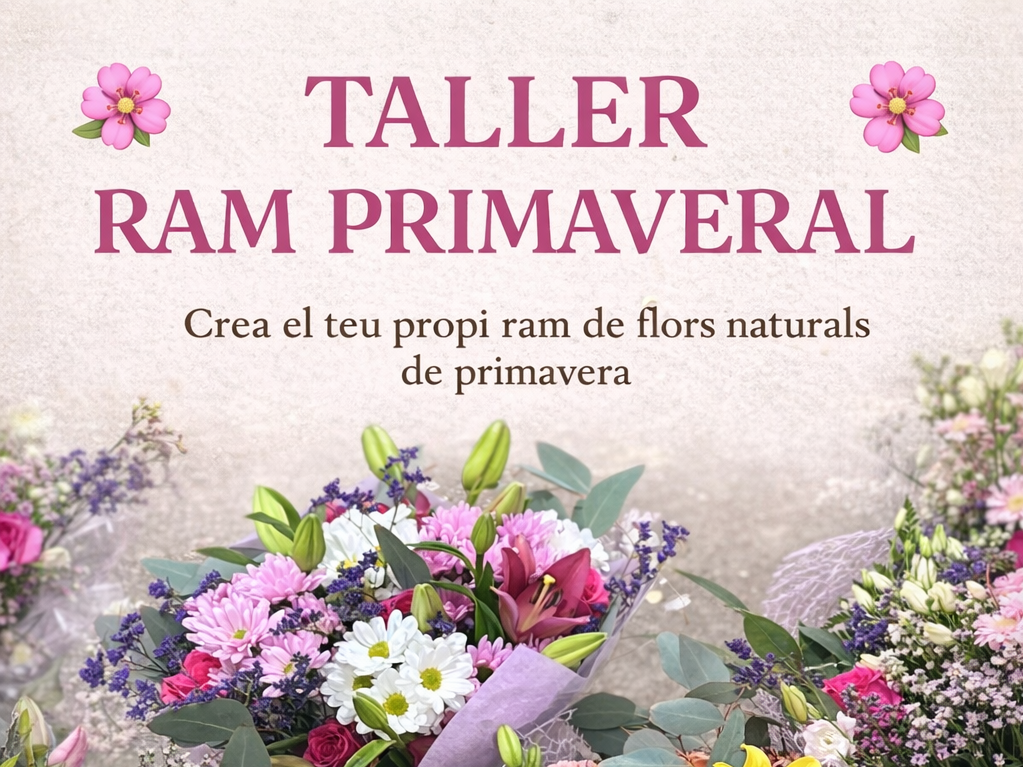Taller de ram de FLOR NATURAL