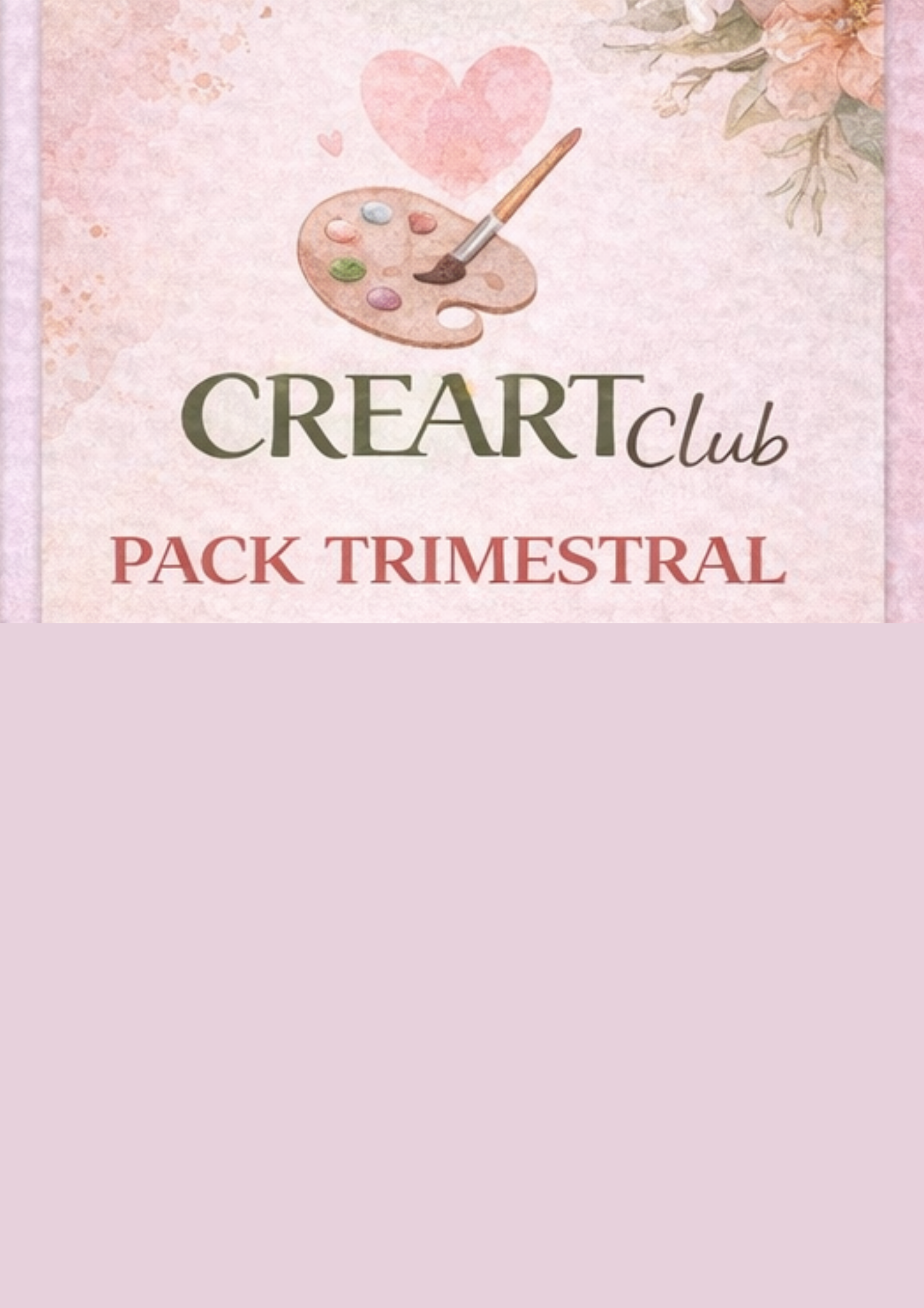 Pack trimestral CreArt Club