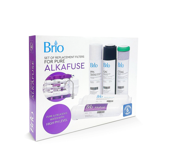 Brio Pure RO Replacement Filters RF5PKPURALK