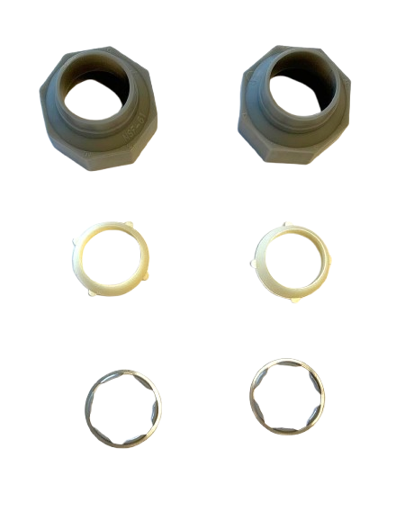 Nut, Ring and Cone 1" to 3/4" Connectors QFNCR4