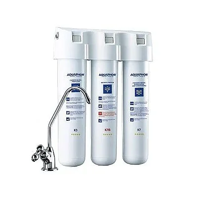 Aquaphor Crystal Eco 3-Stage Water Filter and Faucet