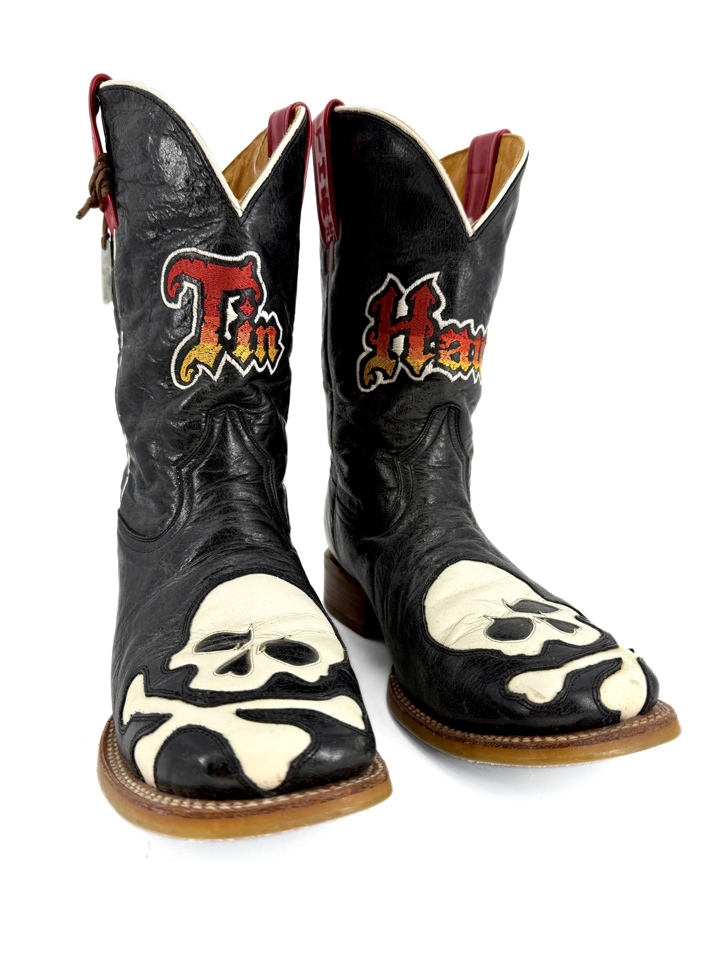 Tin Haul Skull Boots - Size 9UK