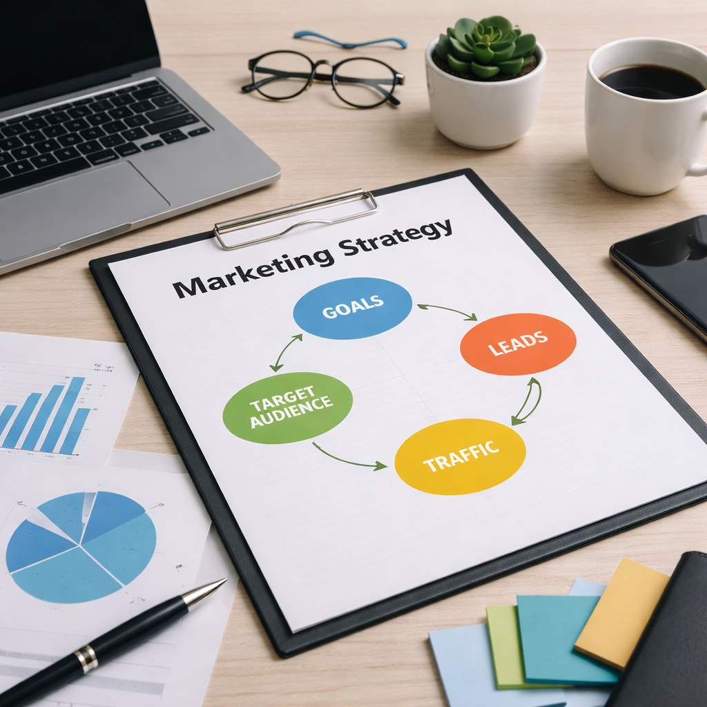 A Simple Marketing Strategy for Small Businesses That Want More Leads (Without Wasting Money)