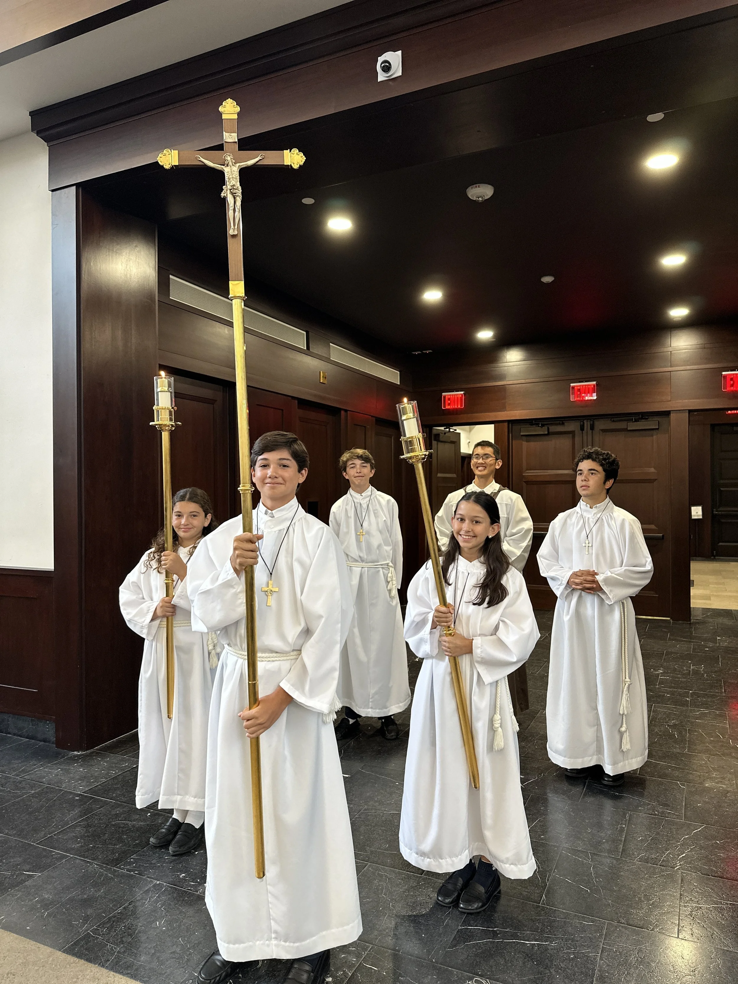 Serving at the Altar with Joy