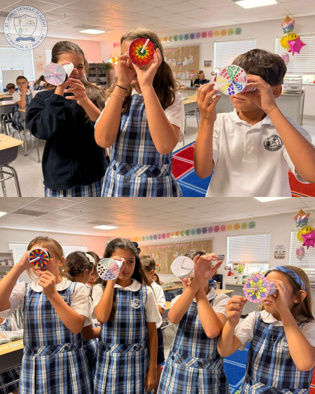 3rd Grade Kaleidoscope Creations