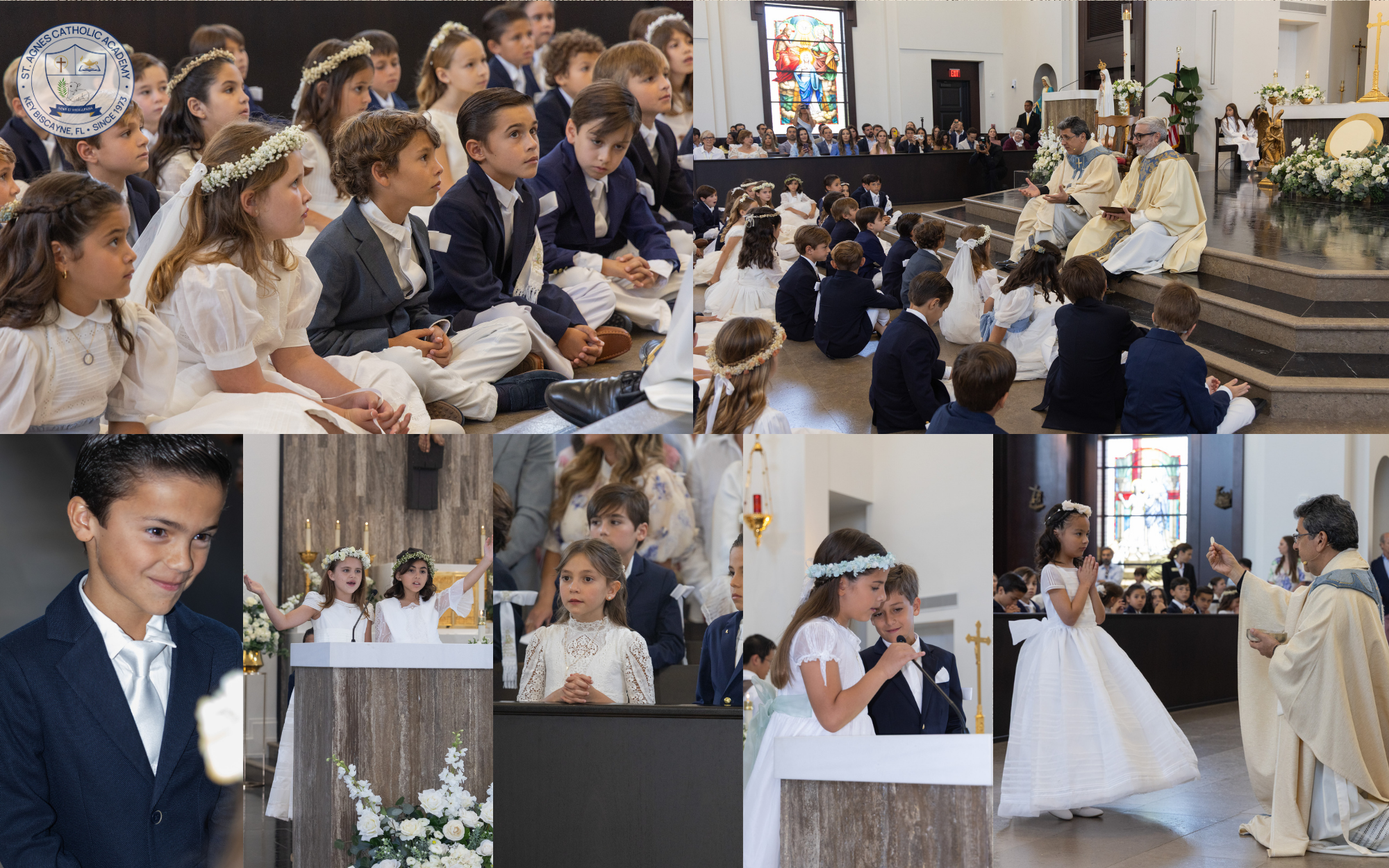 First Holy Communions at St. Agnes
