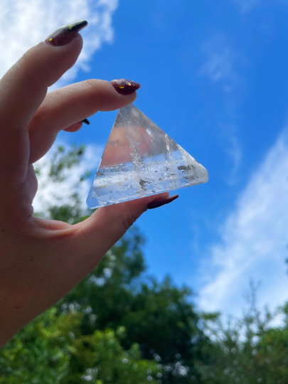Small Clear Quartz Pyramids