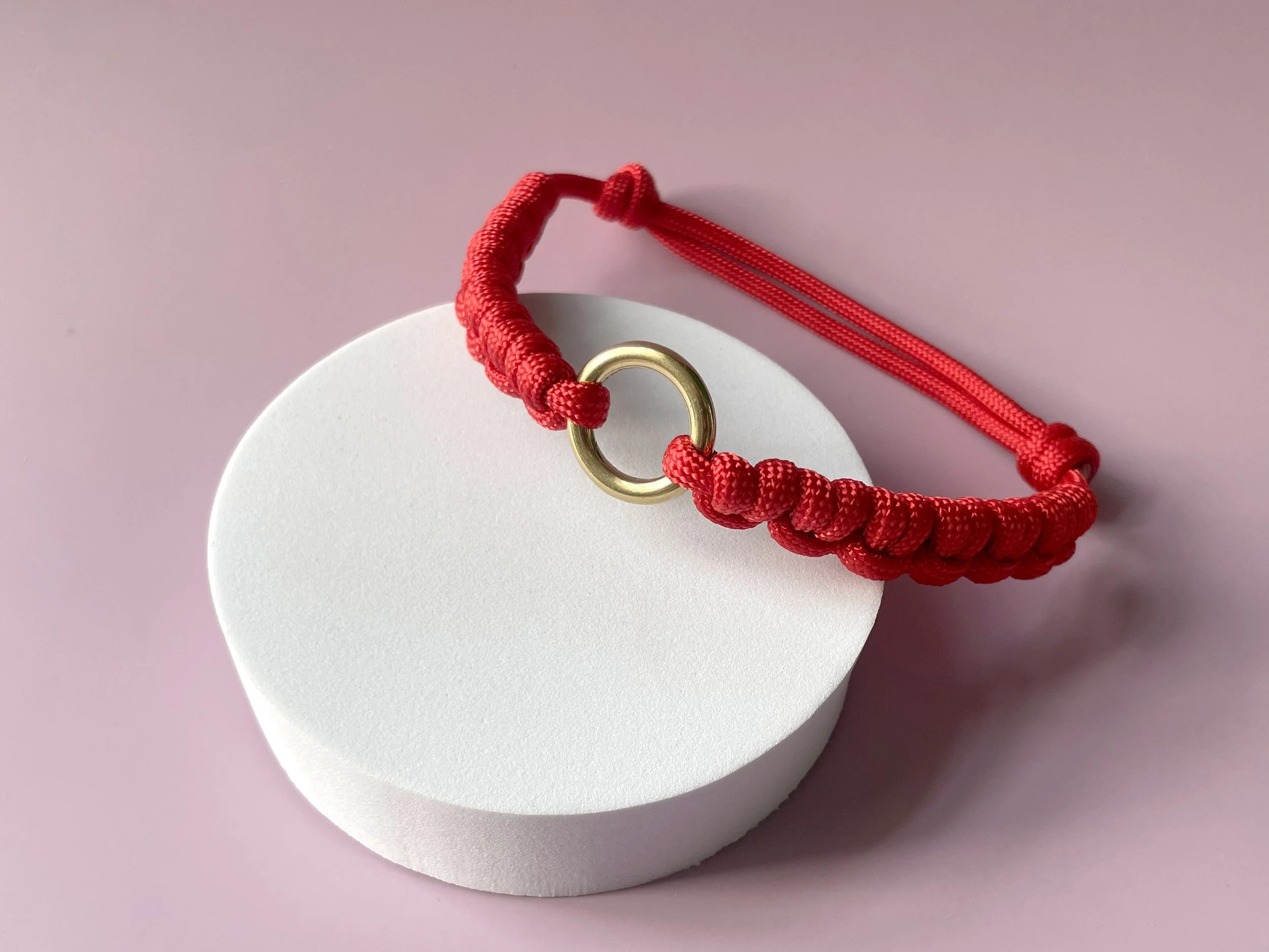 Valentine's Hetti collar | red