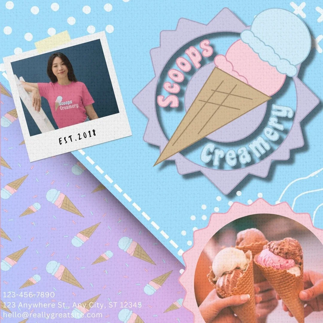 ✨🍦Latest Project Update! 🍦✨

 My latest design project, which includes a logo, tee design, pattern, and in eye-catching post to showcase it all!

Click the link in bio to get a FREE
quote and schedule a consultation!!!

#graphicdesign #logodesigner