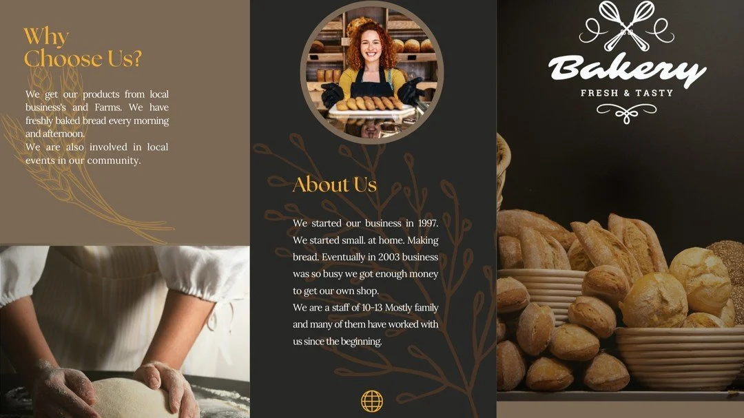 Bakery Brochure