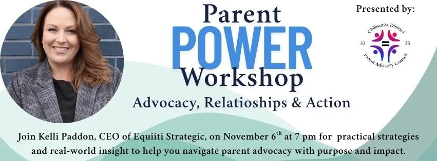 Parent Power Workshop: Advocacy, Relationships & Action