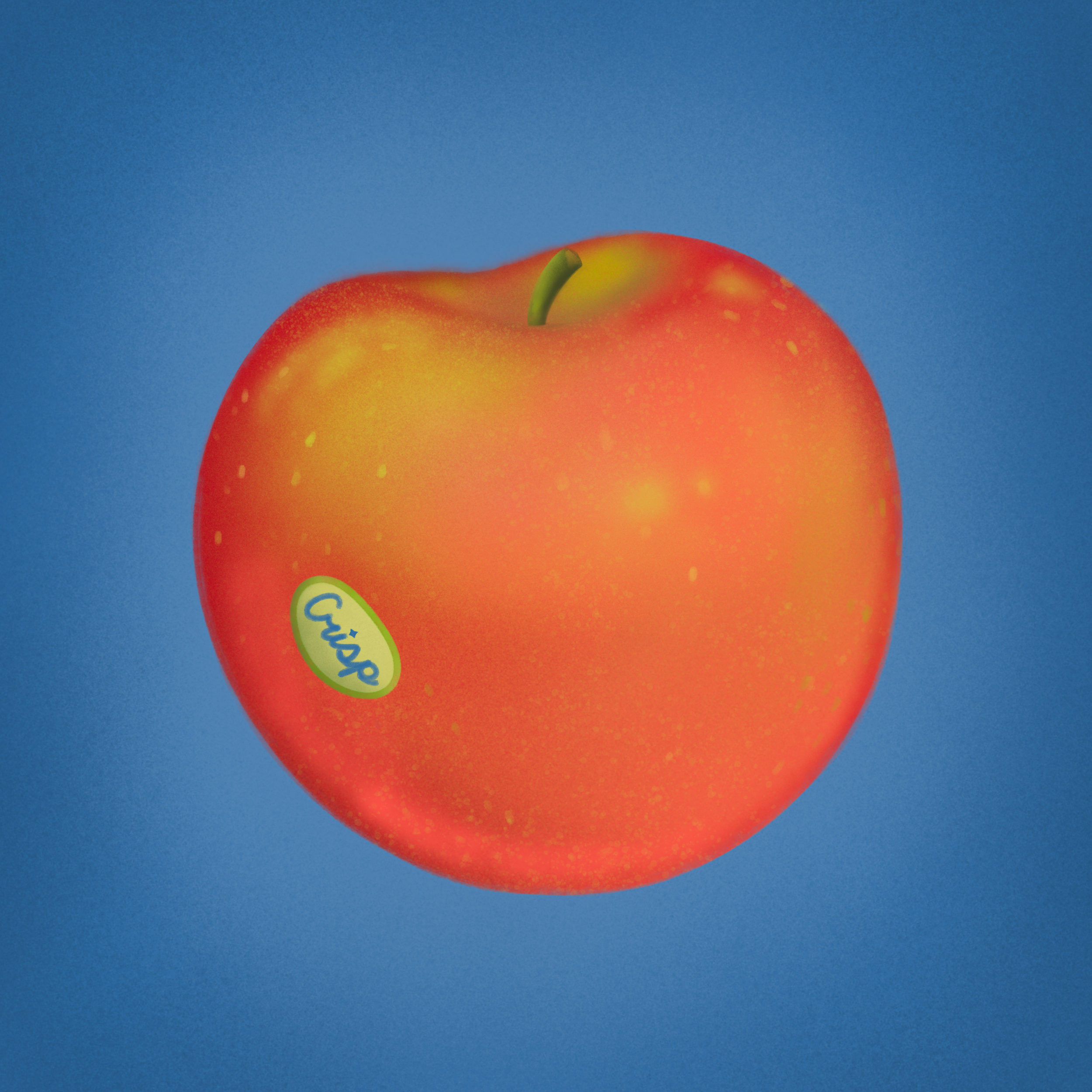"Crisp Apple" - Print
