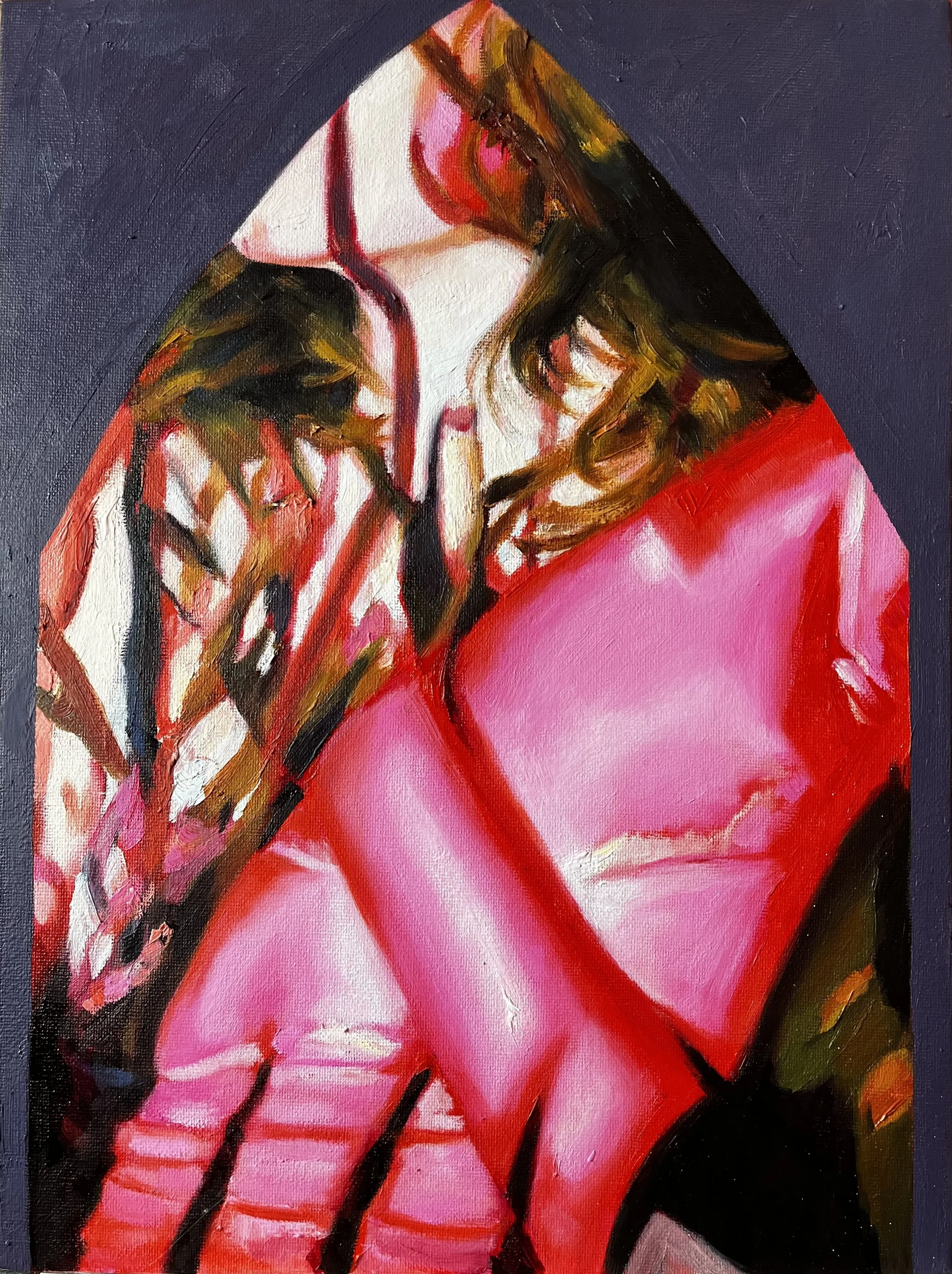 "Unfaithful", 12 x 16 inches, Oil on Canvas, 2024