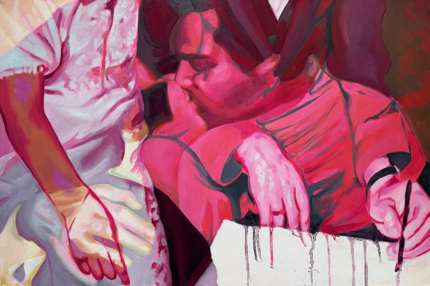 "Ceremony", 24 x 36 inches, Oil on Canvas, 2025